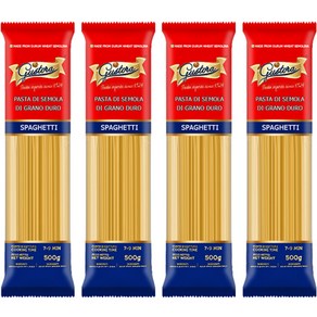 구스토라 스파게티면, 500g, 4개