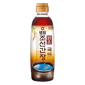 샘표 맑은 조선간장, 500ml, 1개