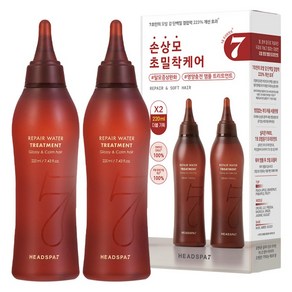 헤드스파7 리페어 워터 헤어 트리트먼트 220ml 2세트, 440ml, 1개