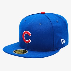 뉴에라 59FIFTY 어센틱 시카고 컵스 MLB 모자, LIGHT ROYAL