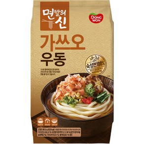 동원 면발의신 가쓰오우동, 385.6g, 1개