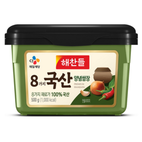 8가지 국산 양념쌈장, 1개, 500g