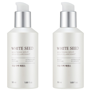 더페이스샵 화이트씨드 리얼 미백에센스, 50ml, 2개