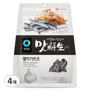 청정원 맛선생 멸치가쓰오, 250g, 4개