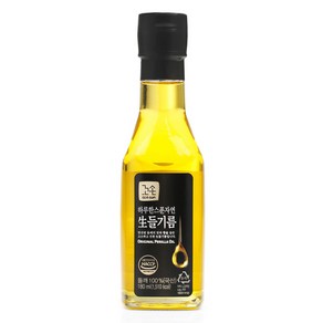 꼬손 국산 하루 한 스푼 자연 생들기름, 1개, 180ml