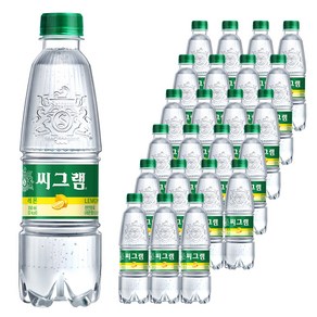 씨그램 레몬 탄산수, 350ml, 24개