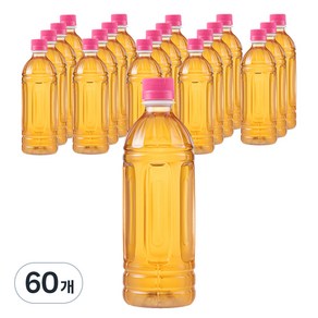 탐사 제로블랙티 복숭아맛 무라벨, 60개, 500ml