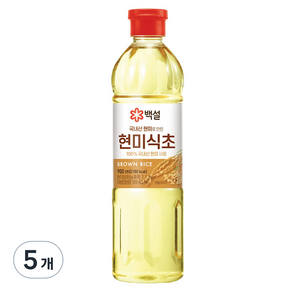 국내산 현미식초, 900ml, 5개