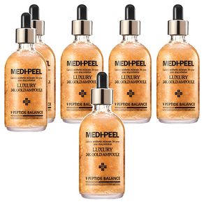 메디필 럭셔리 24k 골드 앰플, 100ml, 6개