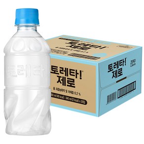 토레타 제로 무라벨, 340ml, 20개