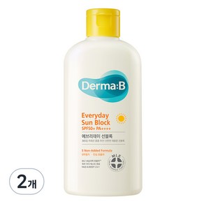 더마비 에브리데이 선블록 SPF50+ PA++++, 200ml, 2개