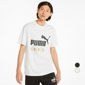 [PUMA]푸마_남성용_킹 로고 티셔츠_KING LOGO TEE_53359002