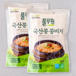 풀무원 국내산 콩비지, 300g, 2입