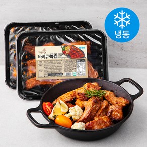 자연과농부 프리미엄 바베큐폭립 (냉동), 330g, 2개