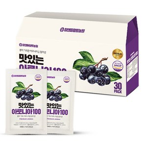 참앤들황토농원 맛있는 아로니아100 즙 30p