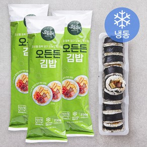 오든든 김밥 (냉동), 230g, 3개