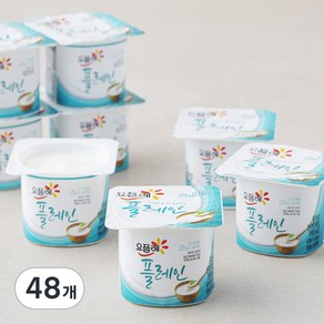 요플레 플레인 멀티, 85g, 48개