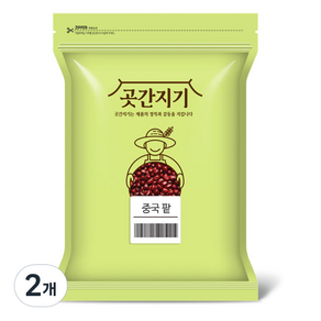 곳간지기 중국산 팥, 2kg, 2개