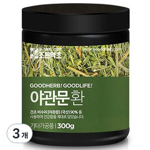 조은약초 프리미엄 야관문환, 300g, 3개