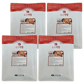 두원식품 김치찌개육수 분말, 1kg, 4개