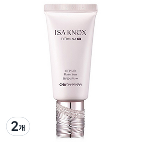 이자녹스 테르비나 어드밴스드 리페어 베이스 선크림 SPF50+ PA+++, 50ml, 2개