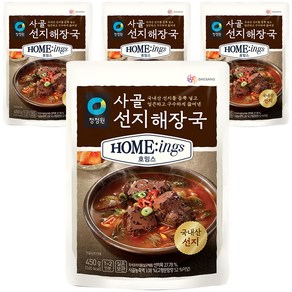 호밍스 사골선지해장국, 450g, 4개