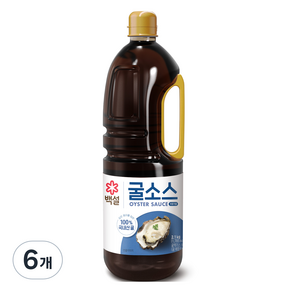 백설 굴소스, 2.1kg, 6개