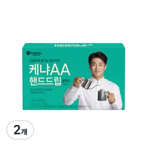 맥널티커피 케냐AA 핸드드립 블렌드 드립백커피, 8g, 24개입, 2개