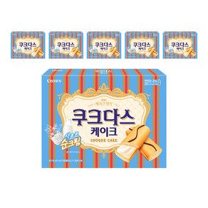 쿠크다스 케이크, 154g, 6개