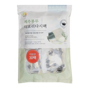 석하 제주통무 디포리다시팩 30p