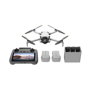 DJI Mini 4 Pro 플라이 모어 + RC 2 콤보 촬영용 드론 세트