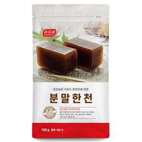 오큐비 분말한천, 100g, 1개