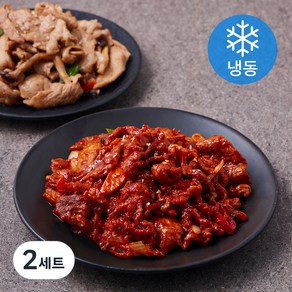 맛있는녀석들 성북동 한돈 제육볶음 350g + 돼지불백 350g 멀티팩 (냉동), 2세트