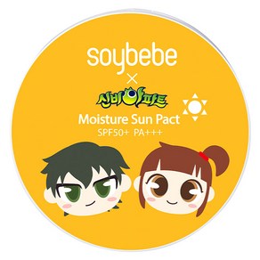 소이베베 신비아파트 모이스춰 선팩트 본품 SPF50+ PA+++, 15g, 1개