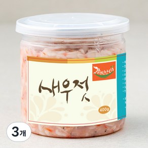 다해식품 오젓 새우젓, 3개, 400g