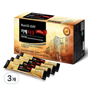 뉴트리디데이 카페 다크 다이어트 아메리카노맛, 135g, 3개