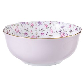 로얄알버트 뉴황실장미 KOREAN SOUP BOWL 13.5cm ROSE CONFETTI 40001872, 혼합 색상, 1개