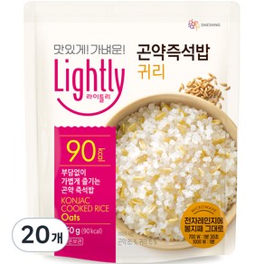 라이틀리 곤약즉석밥 귀리, 150g, 20개