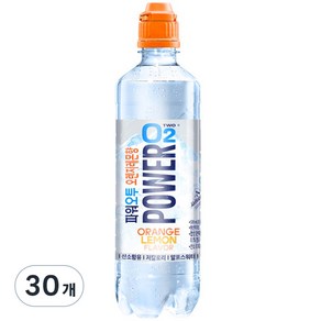 파워오투 오렌지 레몬맛 혼합음료, 500ml, 30개