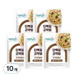 테이스틴 단백질 곤약밥 두가지버섯, 150g, 10개