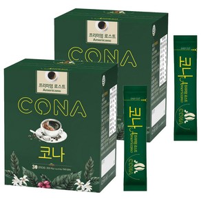 CONA 프리미엄 로스트 아메리카노 원두커피믹스, 1.6g, 30개입, 2개