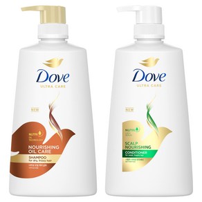 도브 너리싱 오일 케어 샴푸 680ml + 스칼프너리싱 컨디셔너 660ml, 1개