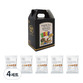 견과공장 하루견과 화이트 20g x 5p + 선물포장박스, 100g, 4세트