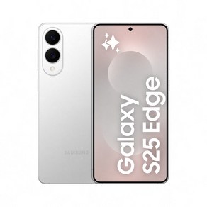 [예약판매] 삼성전자 갤럭시 S25 Edge 자급제 SM-S937N, 티타늄 실버, 512GB
