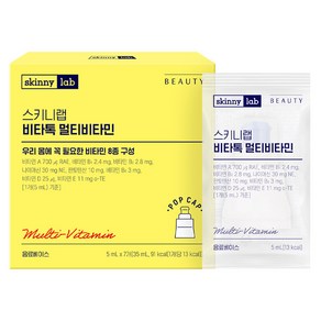 스키니랩 비타톡 액상 멀티비타민 7p, 35ml, 1개