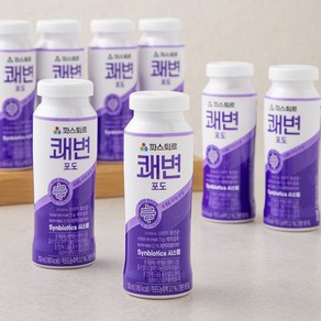 파스퇴르 쾌변 요구르트 포도 8입, 150ml, 8개