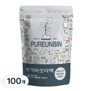 푸른빈 차가버섯 차 삼각 티백, 1.5g, 50개입, 2개