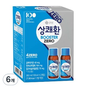 상쾌환 부스터 ZERO 숙취해소음료 2p