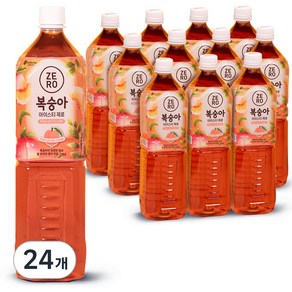 맥널티커피 복숭아 아이스티 제로