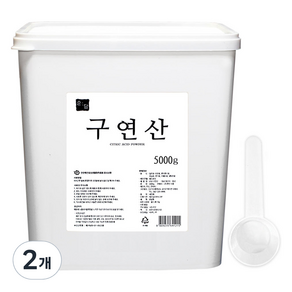 순담 구연산, 2개, 5kg